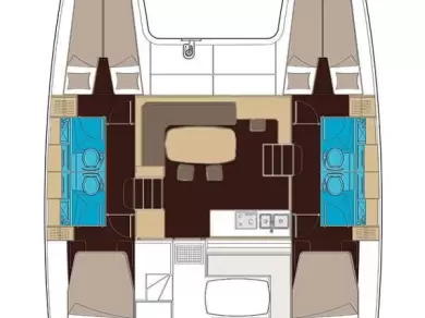 Lagoon Lagoon 400 S2 mieten Punta Ala