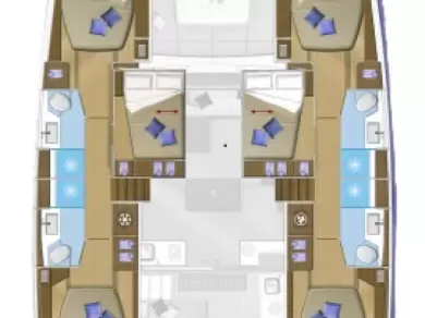 Katamaran mieten in Pomer - Lagoon Lagoon 50