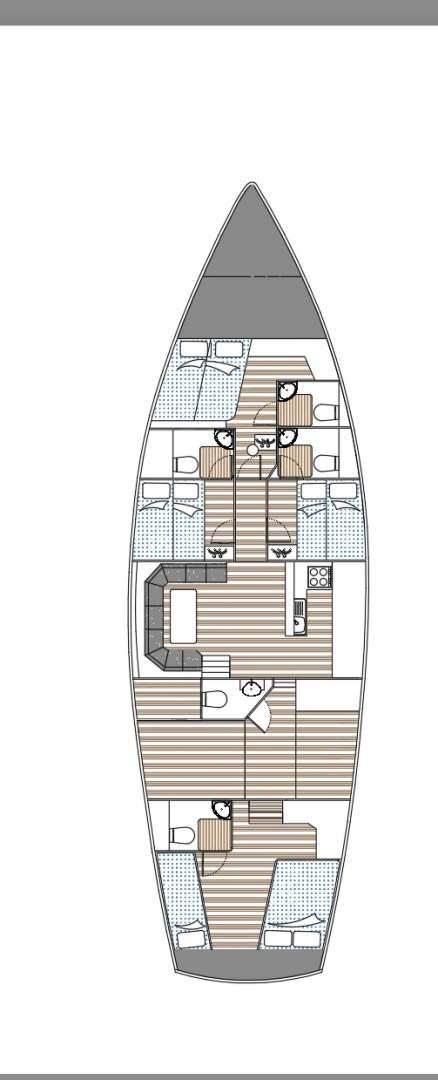 Vermietung Segelboot Custom Made mit Führerschein