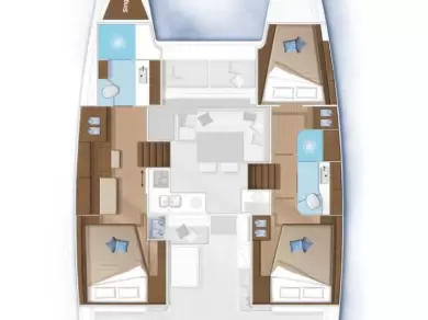 YachtCharter in Road Town - Lagoon Lagoon 40 auf SamBoat