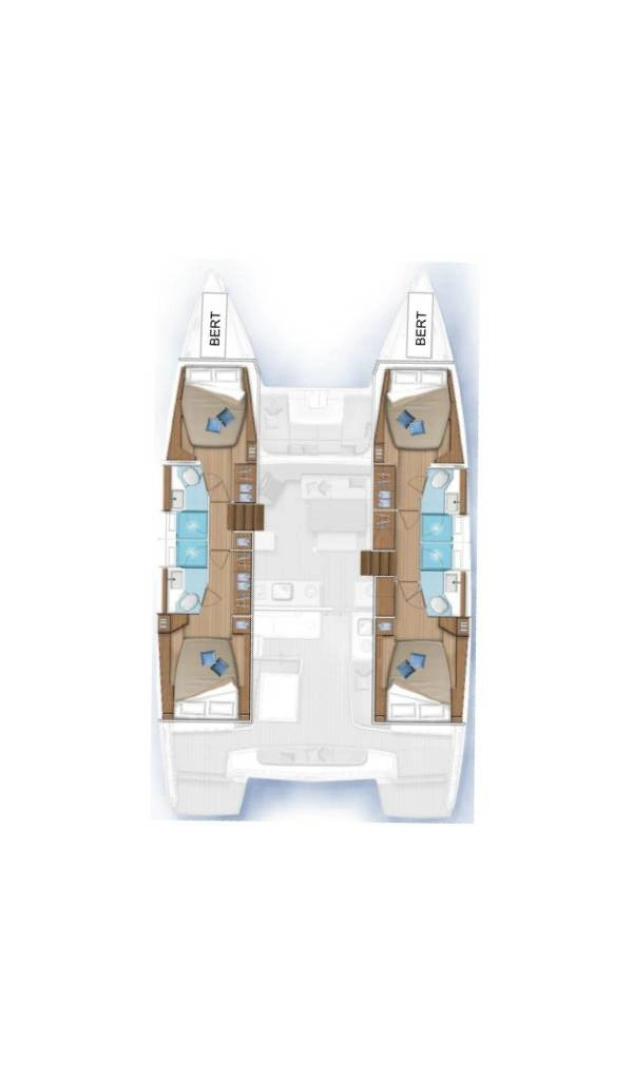 Vermietung Katamaran Lagoon mit Führerschein