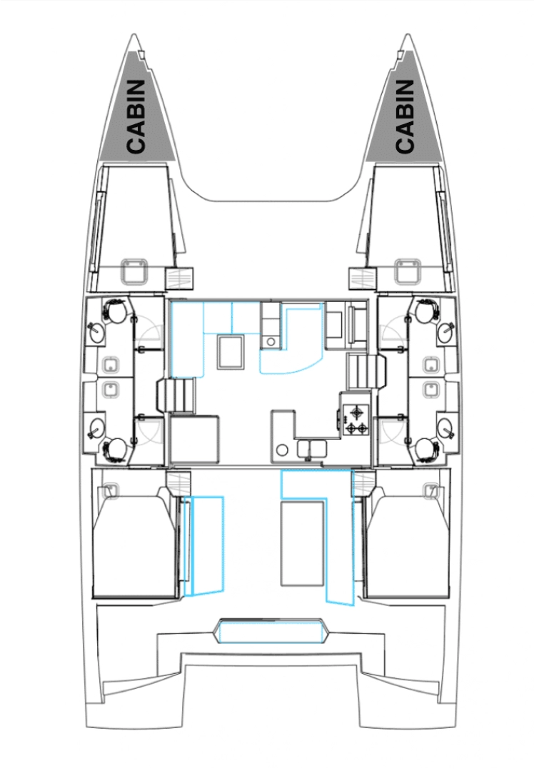 YachtCharter in Road Town - Nautitech Nautitech 46 Fly auf SamBoat