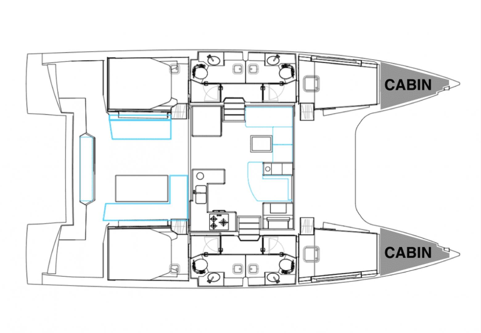Ein Nautitech Nautitech 46 Fly mieten in Road Town