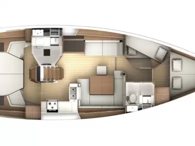 YachtCharter in Parish of Saint George - Jeanneau Sun Odyssey 44 Ds auf SamBoat