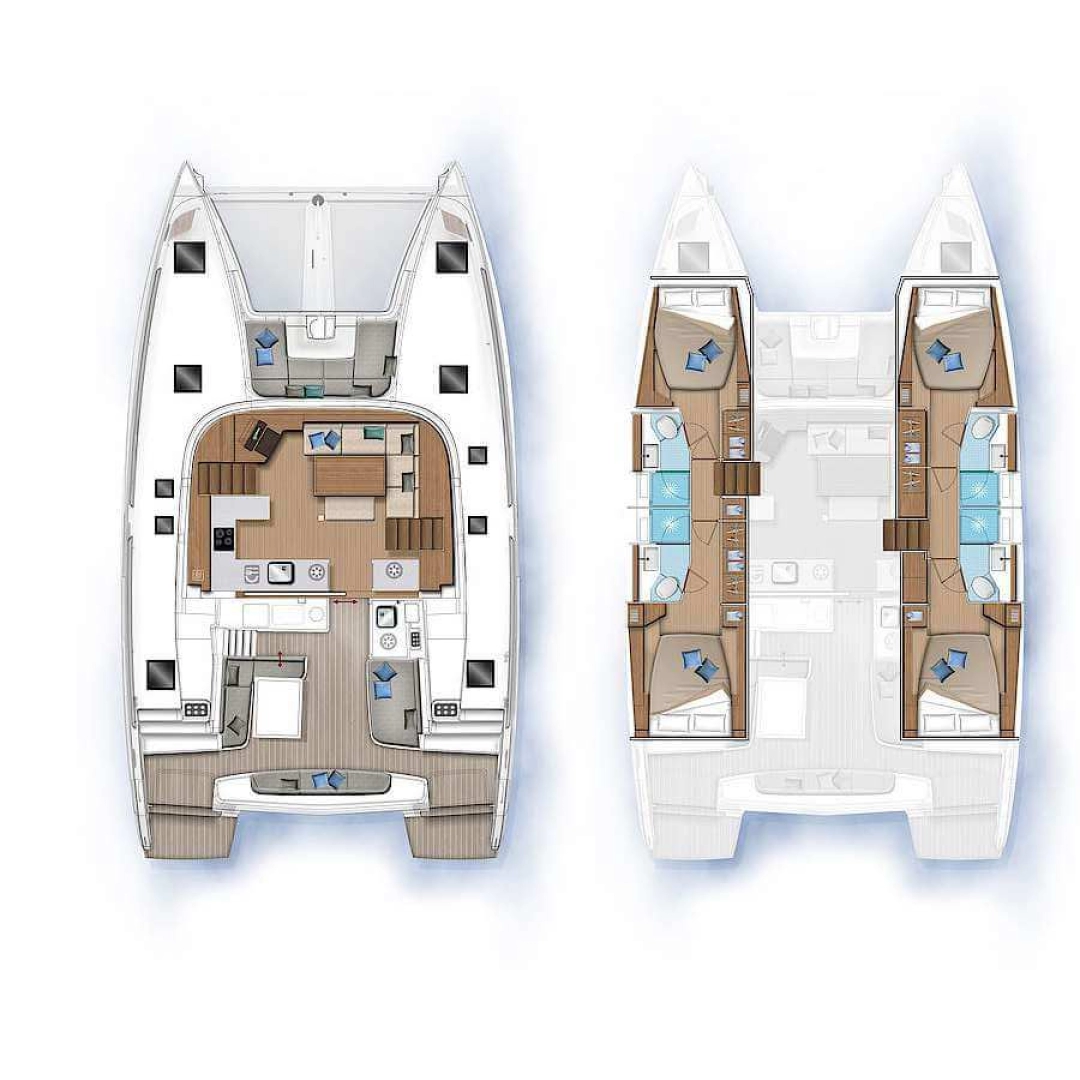 Ein Lagoon Lagoon 46 mieten in Fethiye