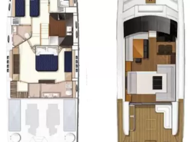 Yacht mieten in Seget Donji - Princess Princess V78