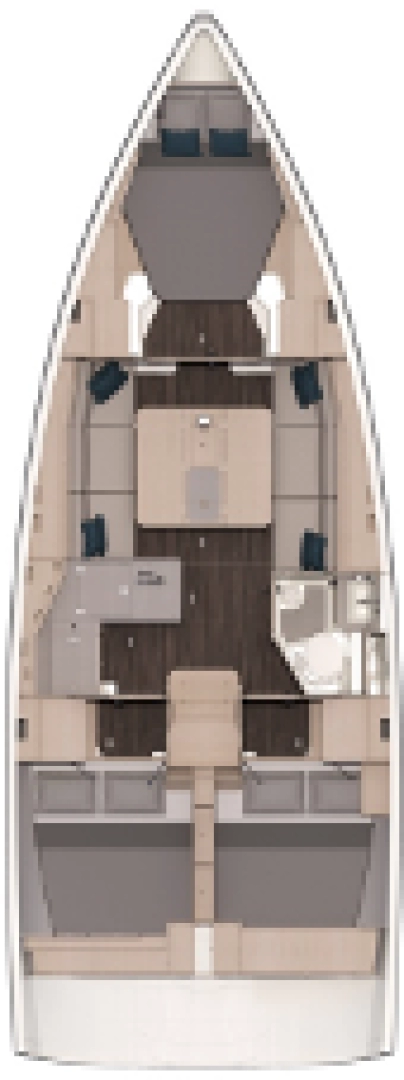 YachtCharter in Golfe-Juan - Dufour Dufour 37 auf SamBoat