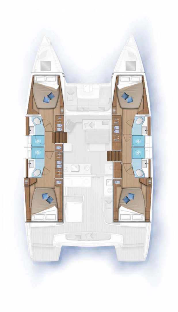 Bootsverleih Lagoon Lagoon 46 Saint-Raphaël Samboat