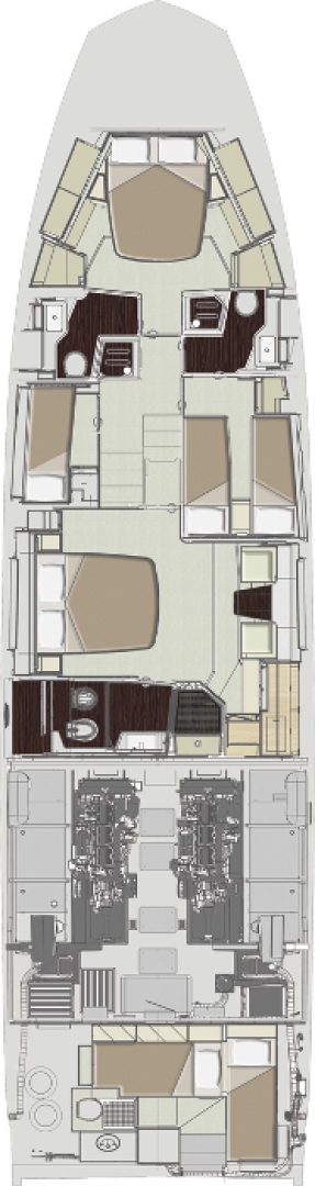 YachtCharter in Trogir - Azimut Azimut 66 auf SamBoat