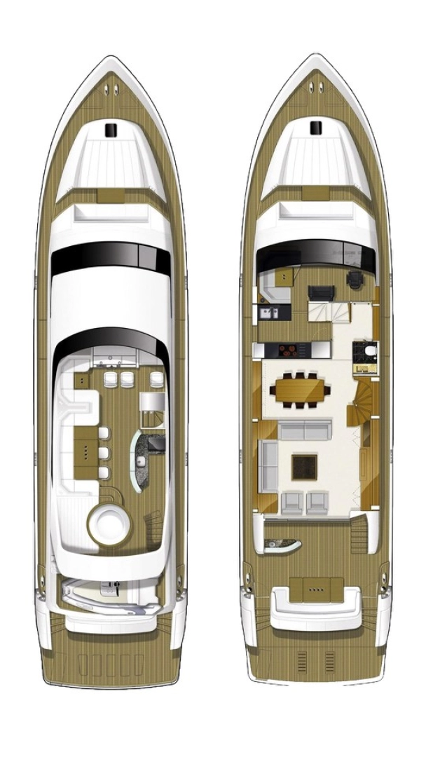 Yacht mieten in Trogir - Princess Princess Y85