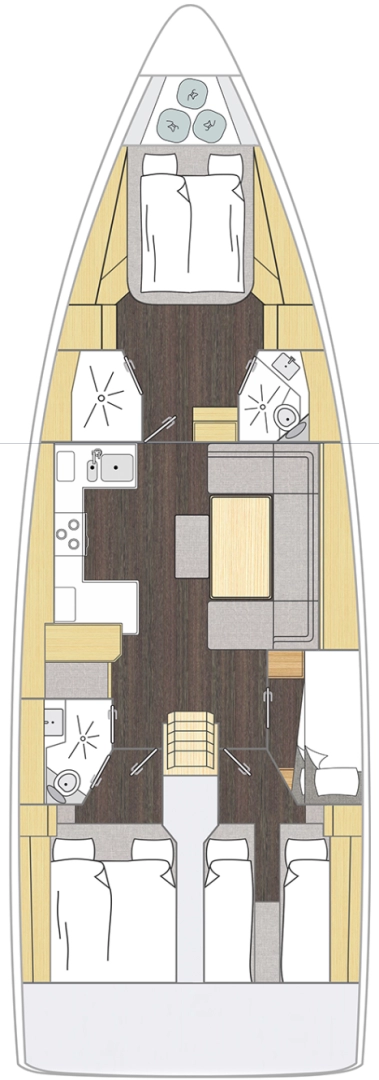 Segelboot mieten in Cala d'Or - Bavaria Bavaria C46