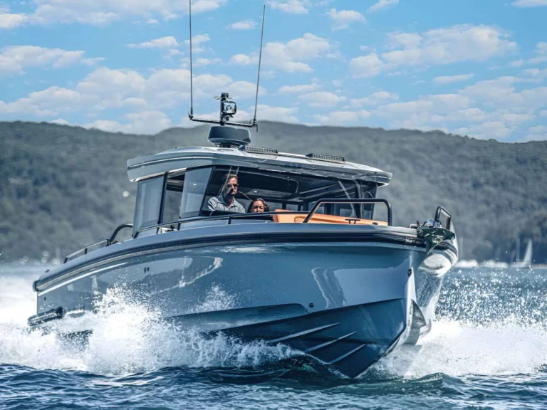 Bootsverleih Axopar Axopar 37 XC Cross Cabin Mykonos (City) Samboat