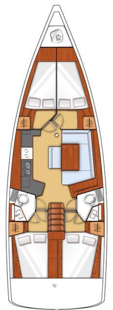Boot mieten Pula günstig Oceanis 45