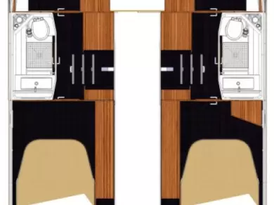 Motorboot mit oder ohne Skipper Fountaine Pajot mieten in Trogir