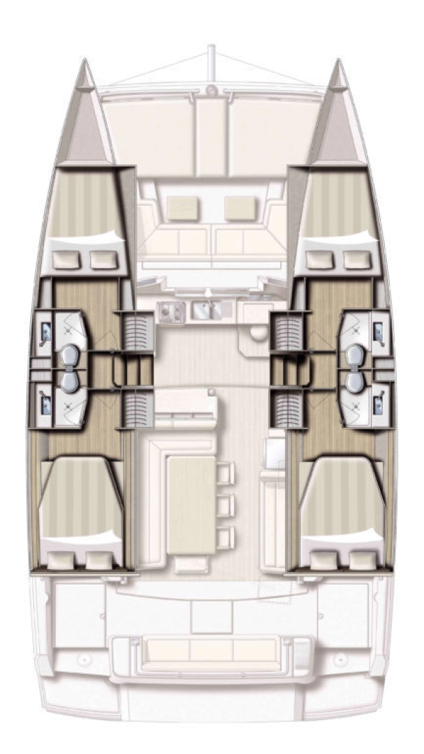Katamaran mieten in Lefkáda zum besten Preis