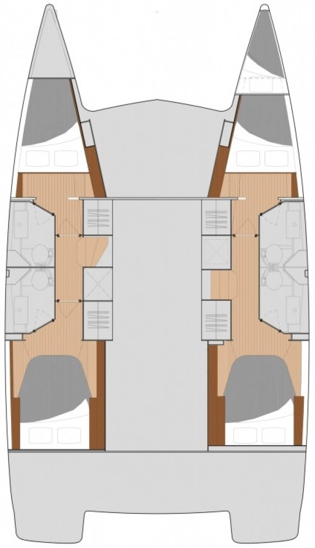 Vermietung Katamaran Fountaine Pajot mit Führerschein