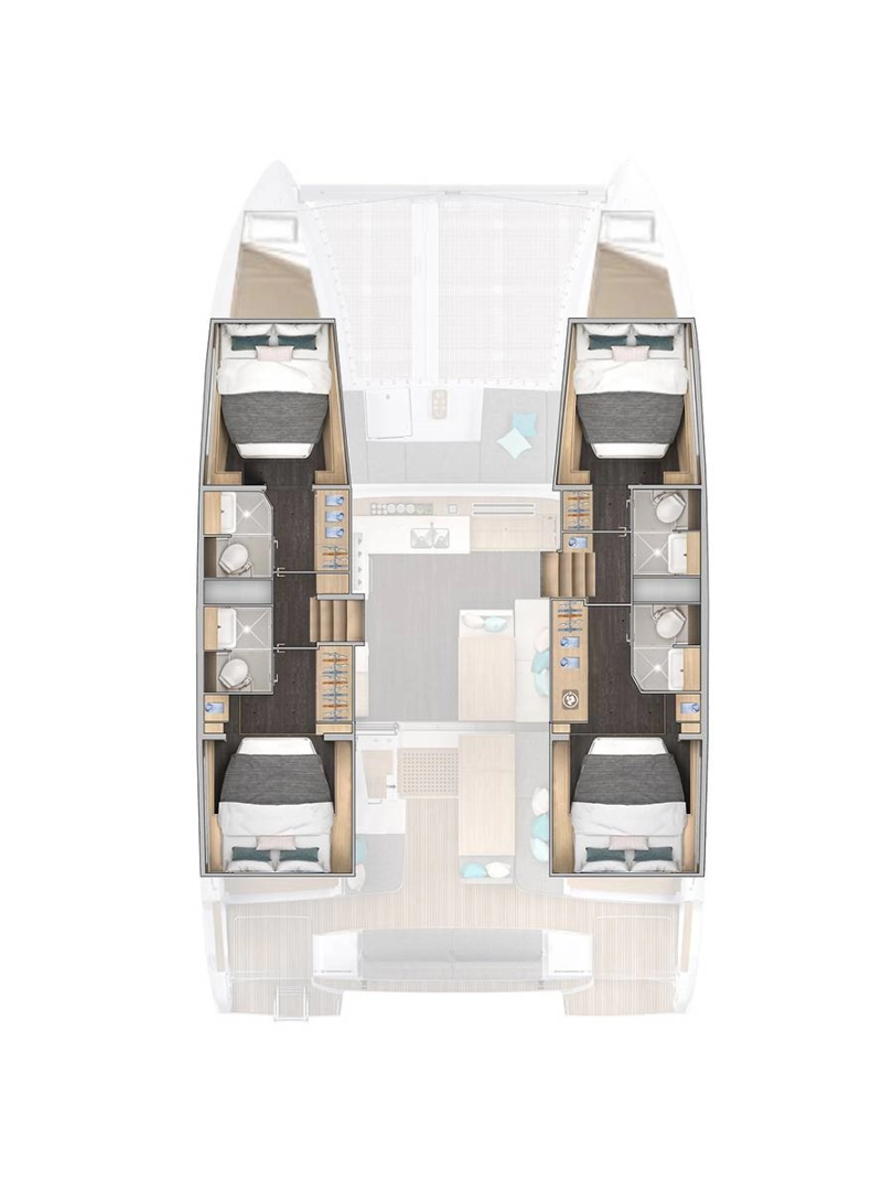 Bootsverleih Lagoon Lagoon 43 Rogoznica Samboat