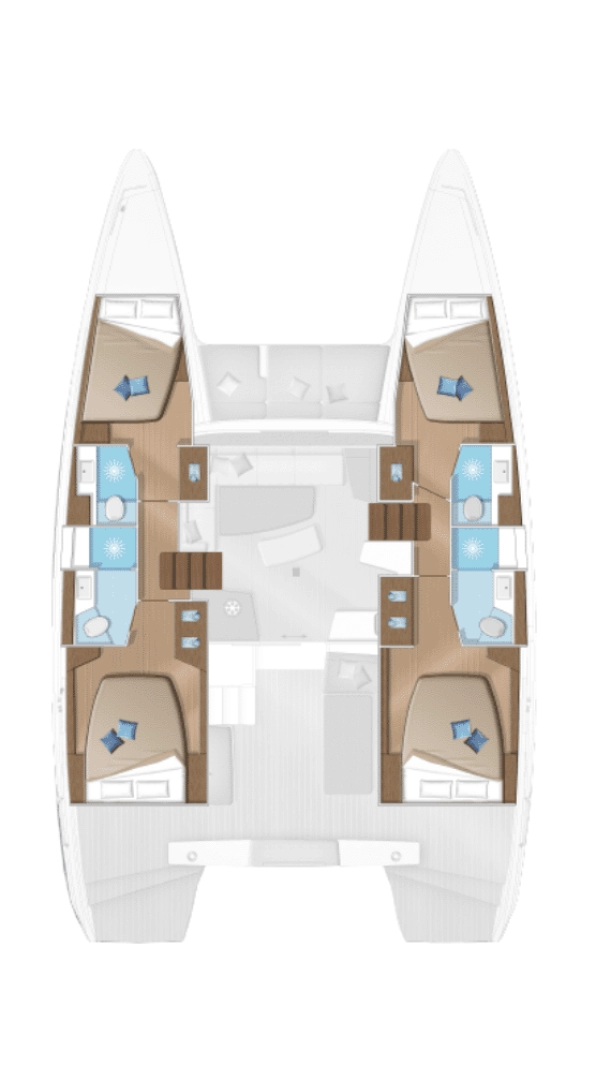 YachtCharter in Road Town - Lagoon Lagoon 42 auf SamBoat