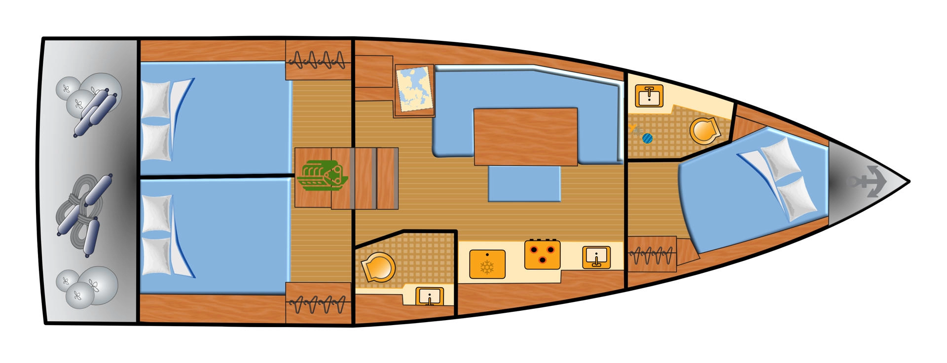 YachtCharter in Biograd na Moru - Bénéteau Oceanis 37.1 auf SamBoat