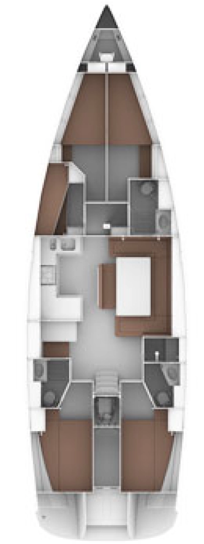 YachtCharter in Trogir - Bavaria Cruiser 50 auf SamBoat