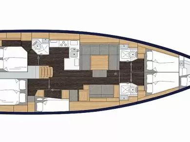 Vermietung Segelboot Bavaria mit Führerschein