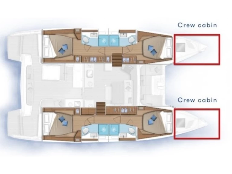 YachtCharter in Kos - Lagoon Lagoon 46 auf SamBoat