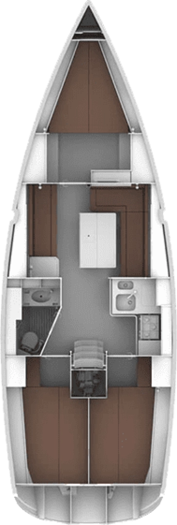 Vermietung Segelboot Bavaria mit Führerschein