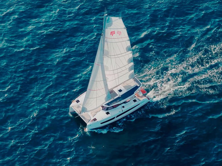 Boot mieten Lavrion günstig Fountaine Pajot FP 41 Quatuor 4