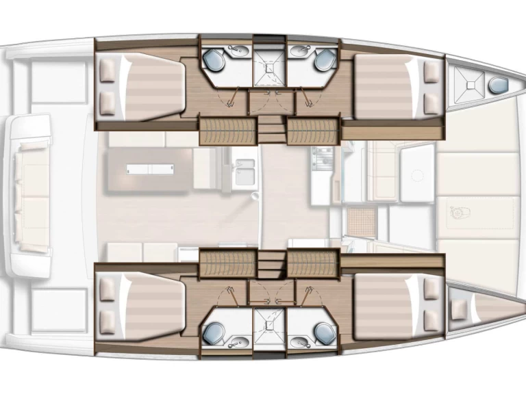 Vermietung Katamaran Bali mit Führerschein