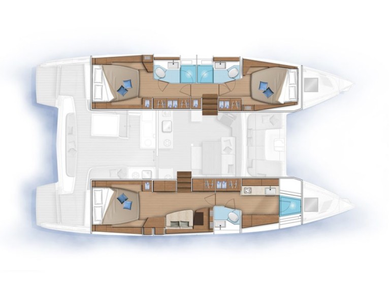 Katamaran mieten in Castellammare del Golfo - Lagoon Lagoon 46