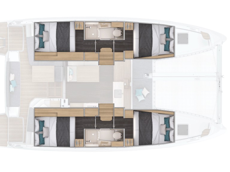 Lagoon Lagoon 38 mieten Capo d'Orlando