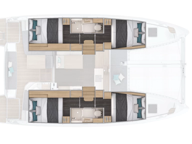 Lagoon Lagoon 38 mieten Capo d'Orlando