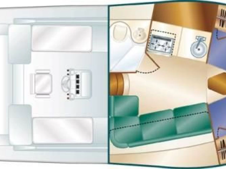 Ein Luhrs 320 Open mieten in Agios Nikolaos