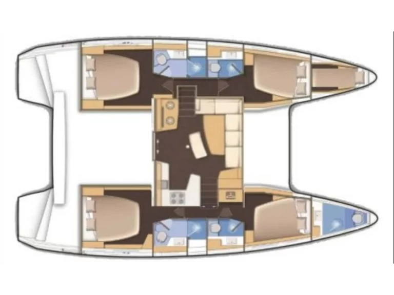 Vermietung Katamaran Lagoon mit Führerschein