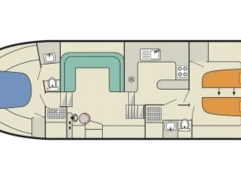 Hausboot mit oder ohne Skipper Comfort Plus mieten in Branges