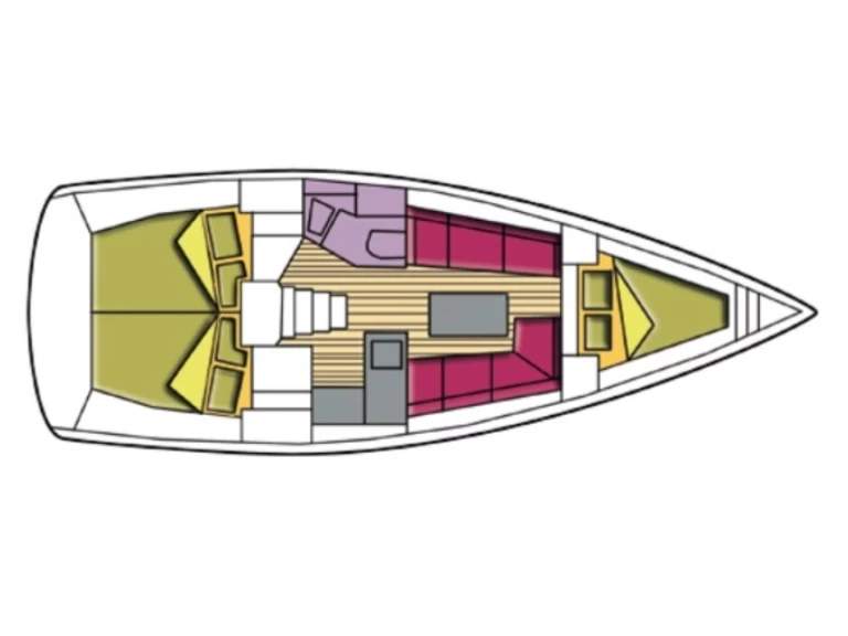 Ein Bavaria Bavaria Cr 34 mieten in Cugnana Verde