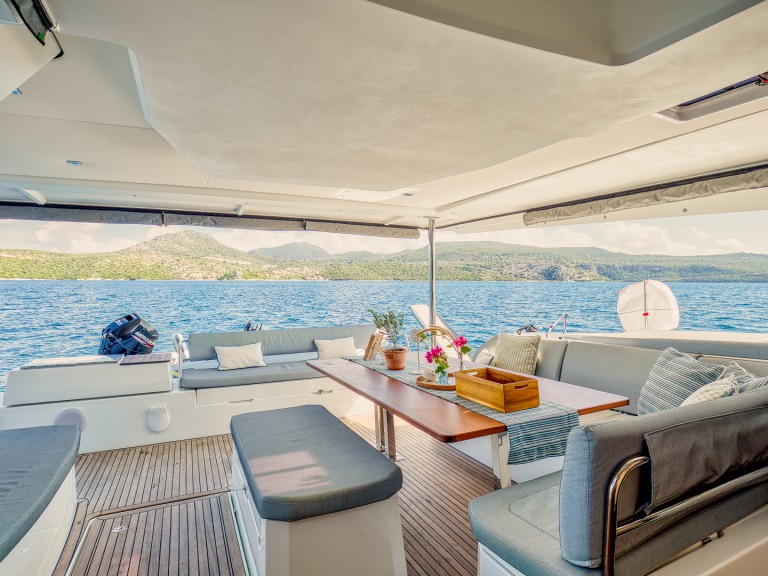 Katamaran mit oder ohne Skipper Fountaine Pajot mieten in Lefkáda