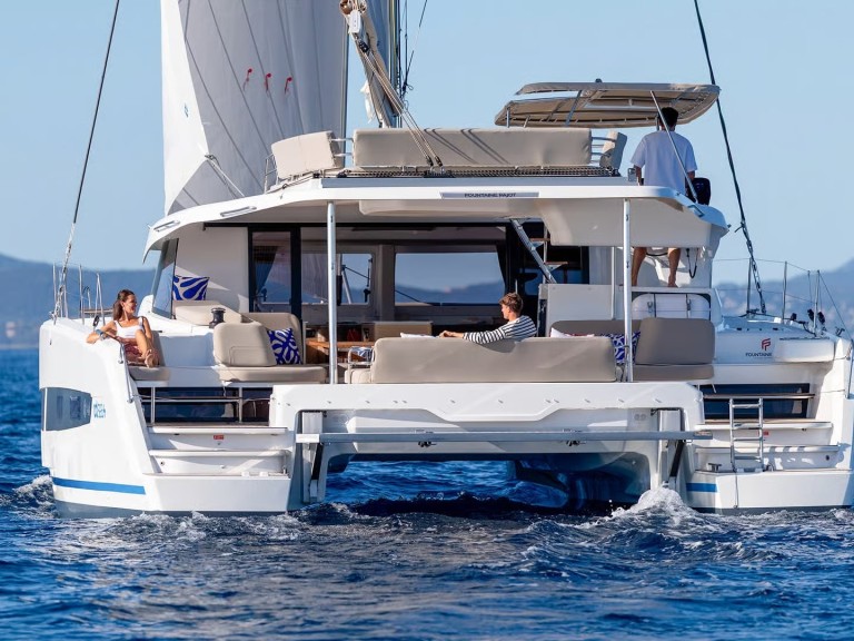 YachtCharter in Gouviá - Fountaine Pajot Fountaine Pajot FP 44 Quatuor - 4 + 2 cab. auf SamBoat