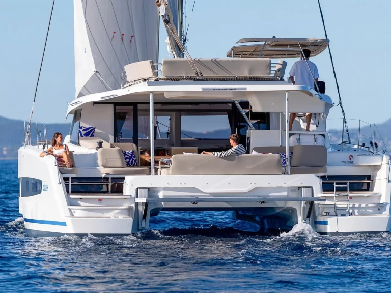 YachtCharter in Gouviá - Fountaine Pajot Fountaine Pajot FP 44 Quatuor - 4 + 2 cab. auf SamBoat