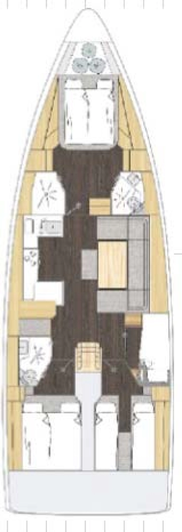Vermietung Segelboot Bavaria mit Führerschein