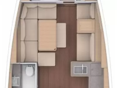 Vermietung Segelboot Dufour mit Führerschein