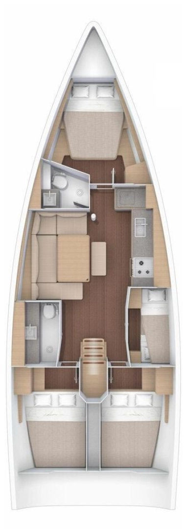 Bootsverleih Dufour Dufour 430 Split Samboat