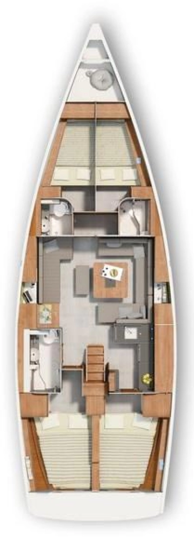 Segelboot mieten in Murter-Kornati - Hanse Hanse 455