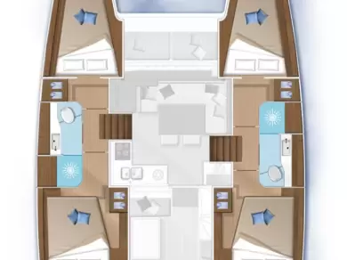 Katamaran mit oder ohne Skipper Lagoon mieten in Šibenik