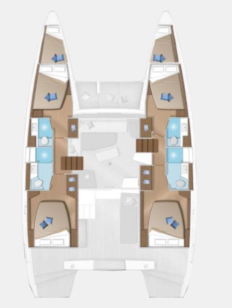Boot mieten Pula günstig Lagoon 42 Millenium