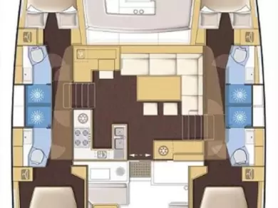 YachtCharter in Trogir - Lagoon Lagoon 450 F auf SamBoat