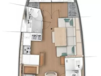 Ein Jeanneau Sun Odyssey 440 mieten in Göcek