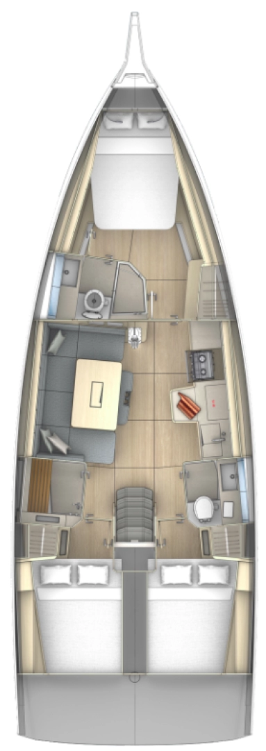 YachtCharter in Seget Donji - Dufour Dufour 41 auf SamBoat