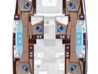 Katamaran mit oder ohne Skipper Lagoon mieten in Seget Donji