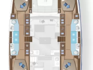 Vermietung Katamaran Lagoon mit Führerschein